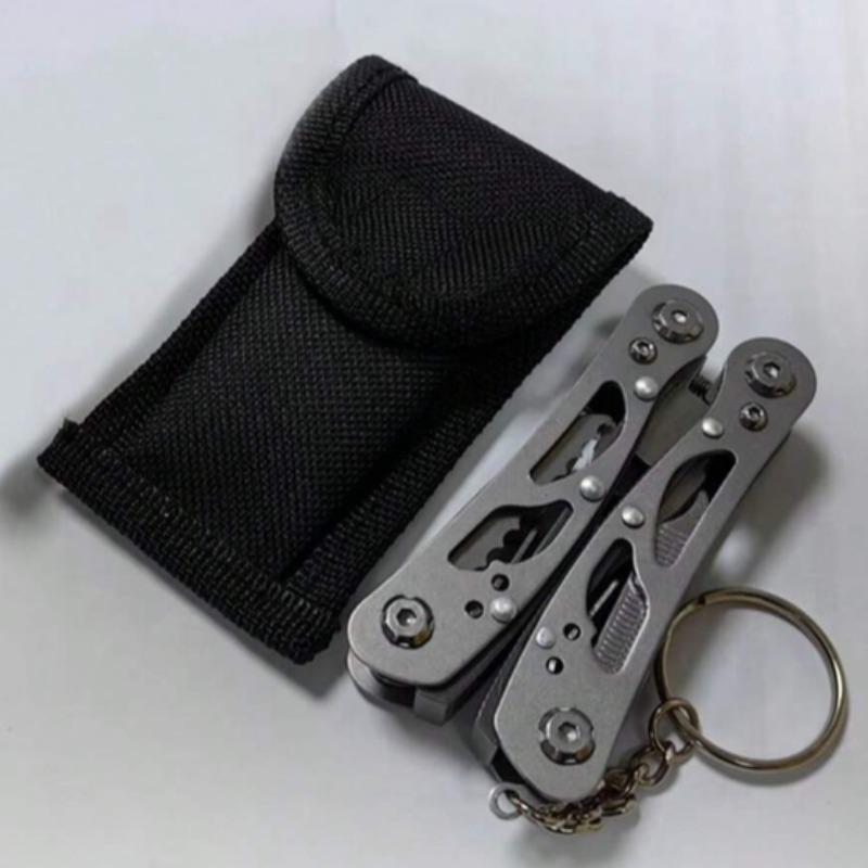 Multi-Function Car Repair Tool Set with Multiple Bits & Oxford Bag, Portable High-Quality Metal Pliers for Home & Outdoor Use, Portable Hand Tools Multi Tool Kit Outdoor Multifunctional Tools