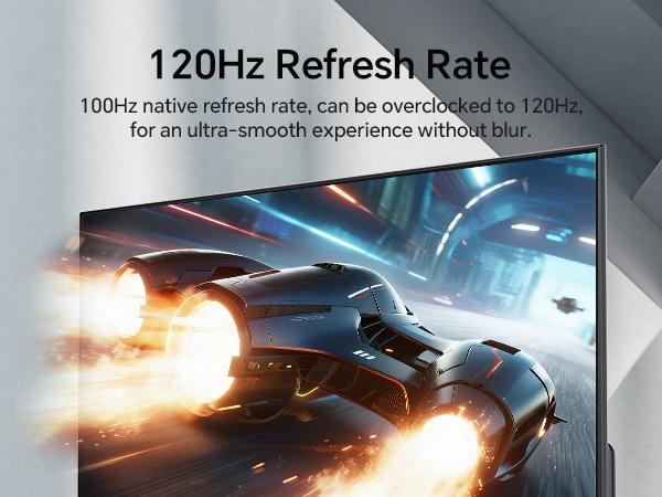 KTC 27 Inch 2K QHD 100Hz IPS Panel Computer Monitor, Overclocked to 120Hz PC Monitor, 2K 2560*1440P PC Gaming Monitor for Home Office, Adaptive-Sync Support, HDR10, Tilt Adjustable, H27D9