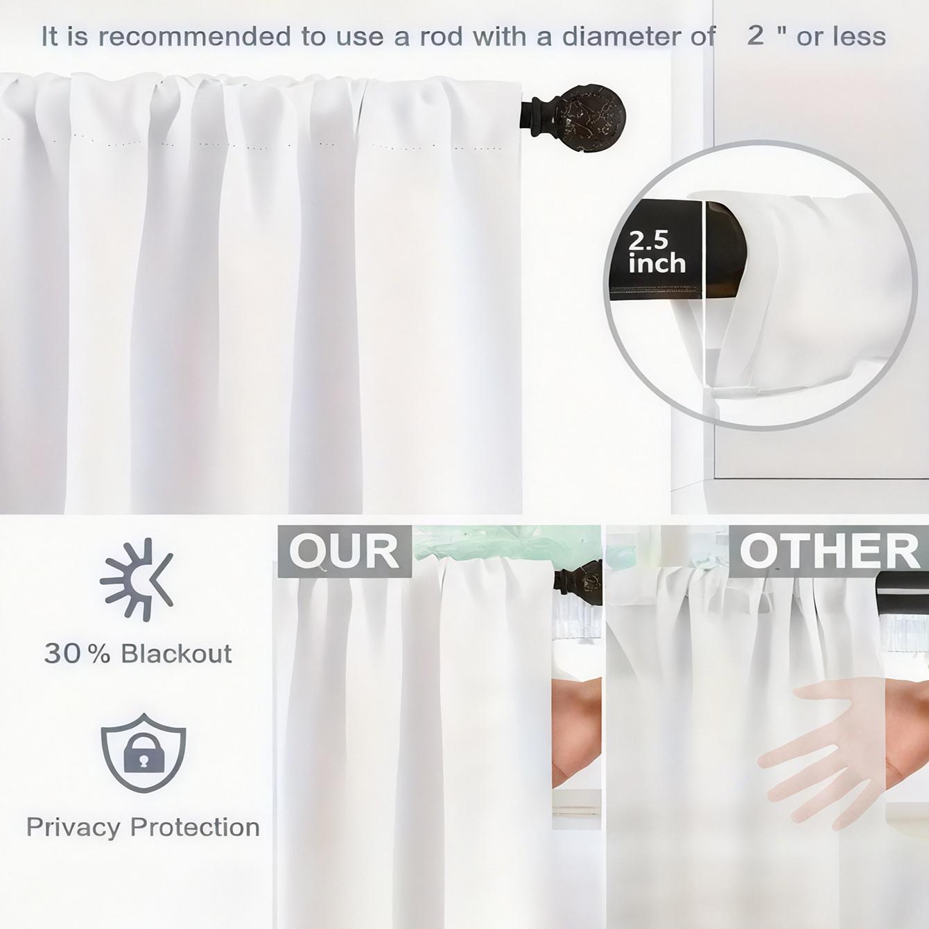 Christmas Theme Curtains Set, Window Curtain, Velvet Fabric with Gold Snowflakes & Colorful Balls, Festive Home Decor for Living Room Bedroom