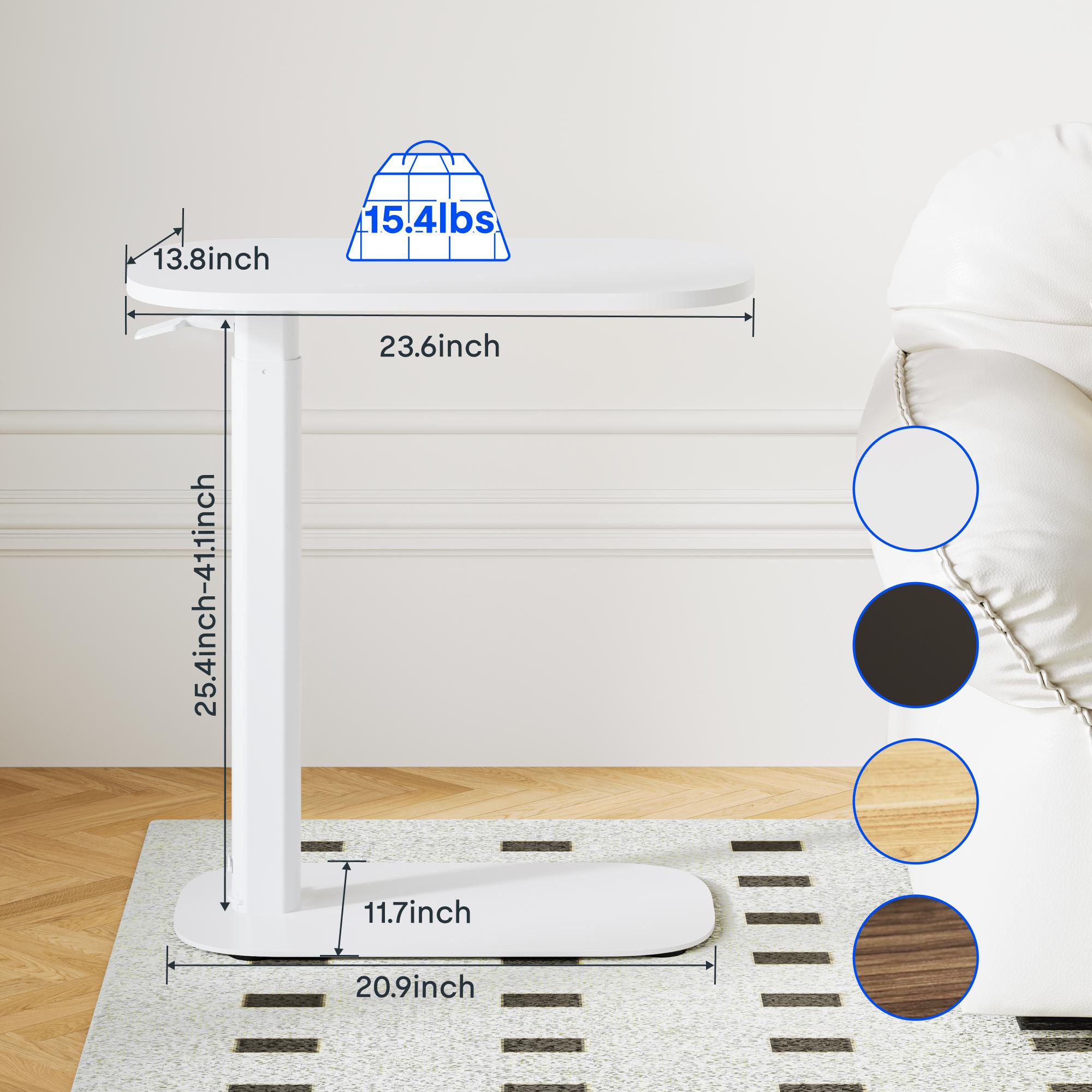 【TikTokShopBlackFriday】FLEXISPOT H8 Pneumatic Standing Desk – Height Adjustable Laptop Desk with Wheels, Small Mobile Sit Stand Table for Home Office, Bedside or Sofa Use 【TikTokShopBlackFriday】FLEXISPOT H8 Pneumatic Standing Desk – Height Adjustable Laptop Desk with Wheels, Small Mobile Sit Stand Table for Home Office, Bedside or Sofa Use