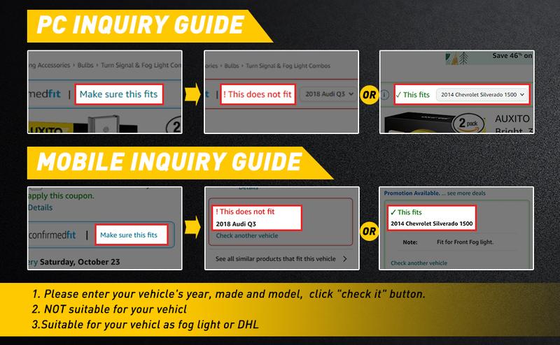 AUXITO 5202 LED Fog Light Bulbs, 6500K Cool White 6000 Lumen Plug And Play, 300% Brighter, 5201 PS19W 12085 PS24W Daytime Running Lights Replacement (Pack of 2)