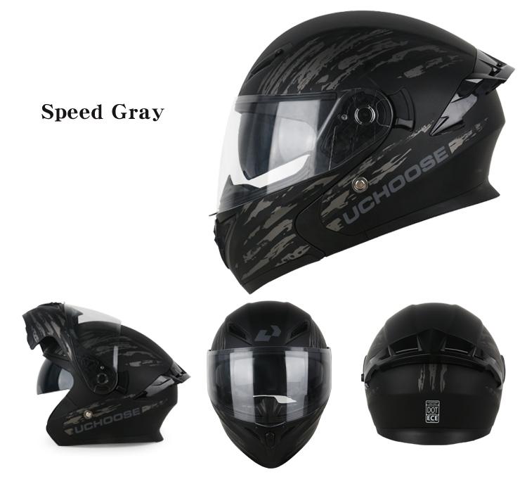 Motorcycle Face Helmet Dual Lens Design New Color Starry Sky Unisex Stylish Gift Christmas Present Motorcycle Helmets