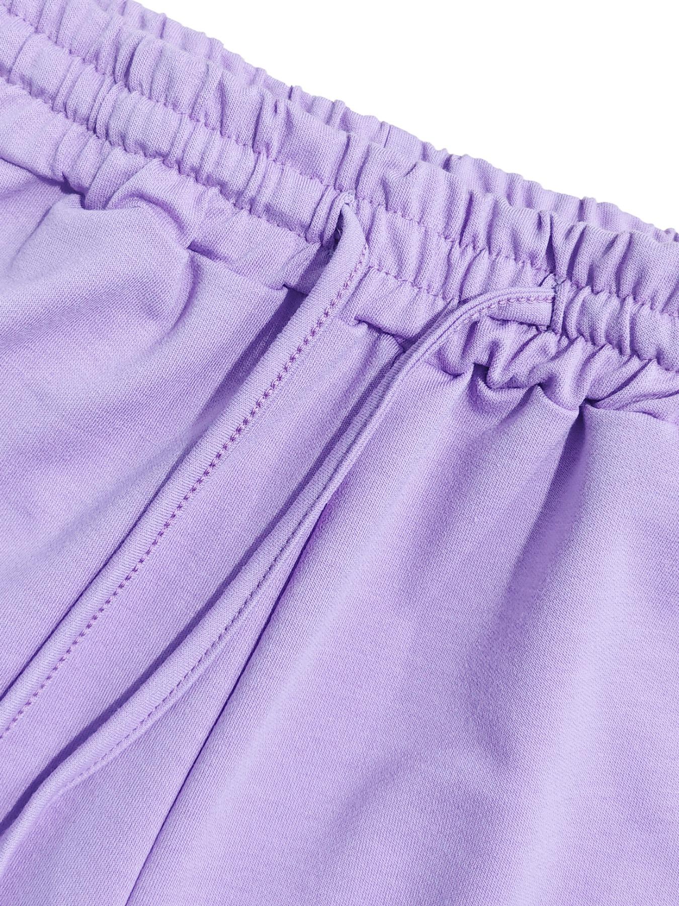 Two-Piece Set&nbsp;Women's Solid Drawstring Hoodie & High Waist Pants Set, Casual Long Sleeve Pocket Hooded Sweatshirt & Straight Leg Trousers for Spring & Fall, Ladies' Clothes for Daily Wear