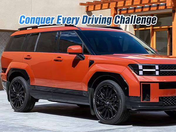 Nilight Mud Flaps for Hyundai Santa Fe 2024 2025, No Drilling Precision Fit Exterior Accessories Heavy-Duty Splash Guards Protection, Front & Rear Set Truck Automotive Vehicle