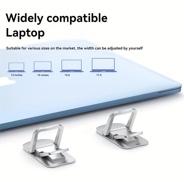 Dual-Speed Adjustable Laptop Stand Computer Holder Heat Sink Foldable Portable Base Heightening Bracket