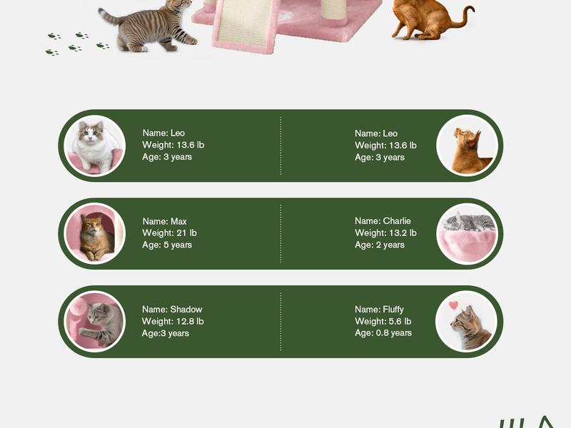 MUTICOR 68in Premium Heavy-Duty Cat Tree for Large Cats/Big Cat Tower with Cat Condo/Cozy Plush Cat Perches/Sisal Scratching Posts and Hammocks/Cat Activity Center#TikTokShopBlackFriday #ChristmasGifts