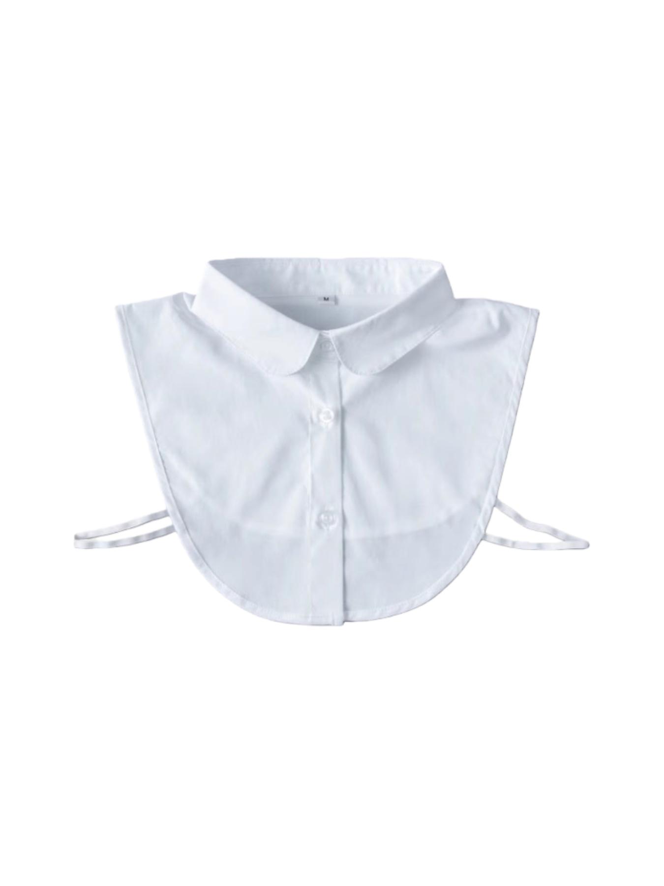 Women's Fake Collar Shirt Lapel, Versatile Cotton Decorative Stand-Up Pointed Collar, Stylish False Clothing Accessory, Styling