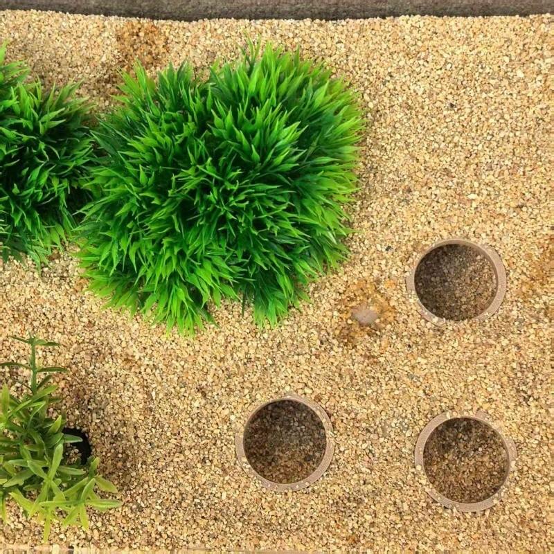 Aquarium Fish Tank Corner Hideaway Cave, Suitable for Fish and Shrimp, Aquarium Hidden Spot, Shrimp Tunnel Aquascape