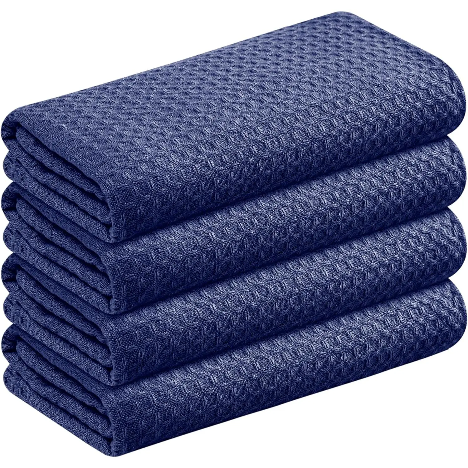 Waffle, Indigo Blue