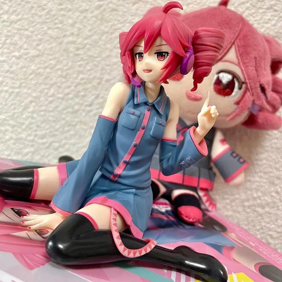 Original SEGA Utau Kasane Teto Premium Chokonose Action Figure PVC Model Collection Anime Figurine Birthday Gift