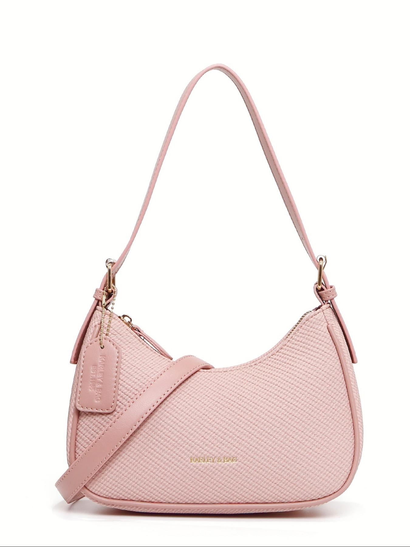 Women's Plain PU Leather Messenger Bag, Y2K Style, Adjustable Straps, Vintage Fashion Crossbody Bag, Casual Office Handbag