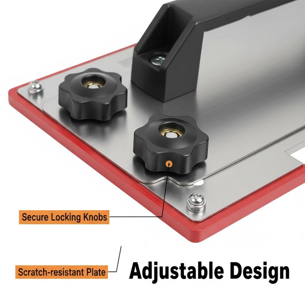 Portable 45-Degree Cutting Tool | Durable Structure with Dust Extraction System, Ideal for Indoor and Outdoor Use, No Electricity Needed, Includes Hose, Perfect Gift for Enthusiasts and Construction Workers