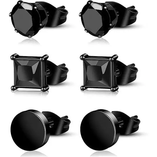 Black C-18G-3Pairs