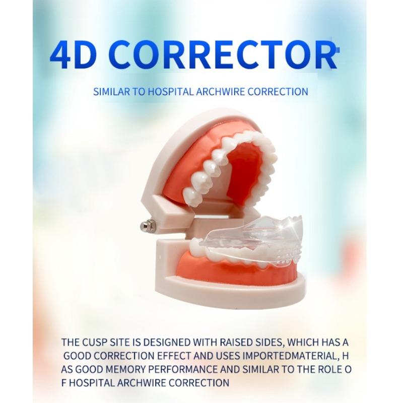 Silicone orthodontic braces Product with Storage Case, Comfortable to Wear, Safe to Use, Suitable for Both Men and Women