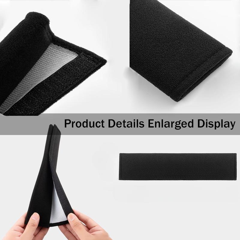 2pcs Car Seatbelt Shoulder Protectors, Simple High-End Design, Anti-Chafing, Suitable for Honda Accord, Universal Car Accessories, Auto Interior Accessories