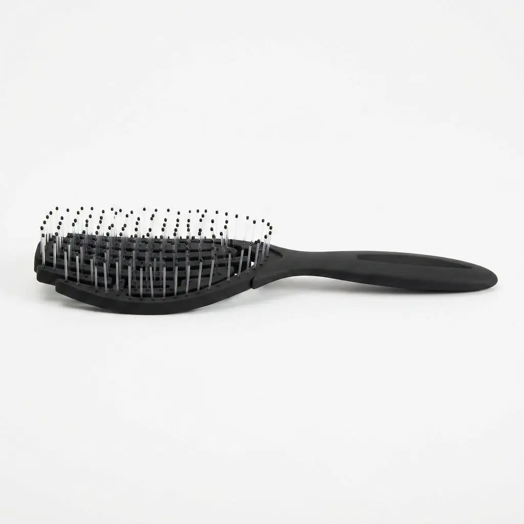 Portable Hair Comb, Magic Handle Massage Hair Brush, Straight/coiled/wet Hair Styling Comb, Unisex, Fine-Tooth, Single Item