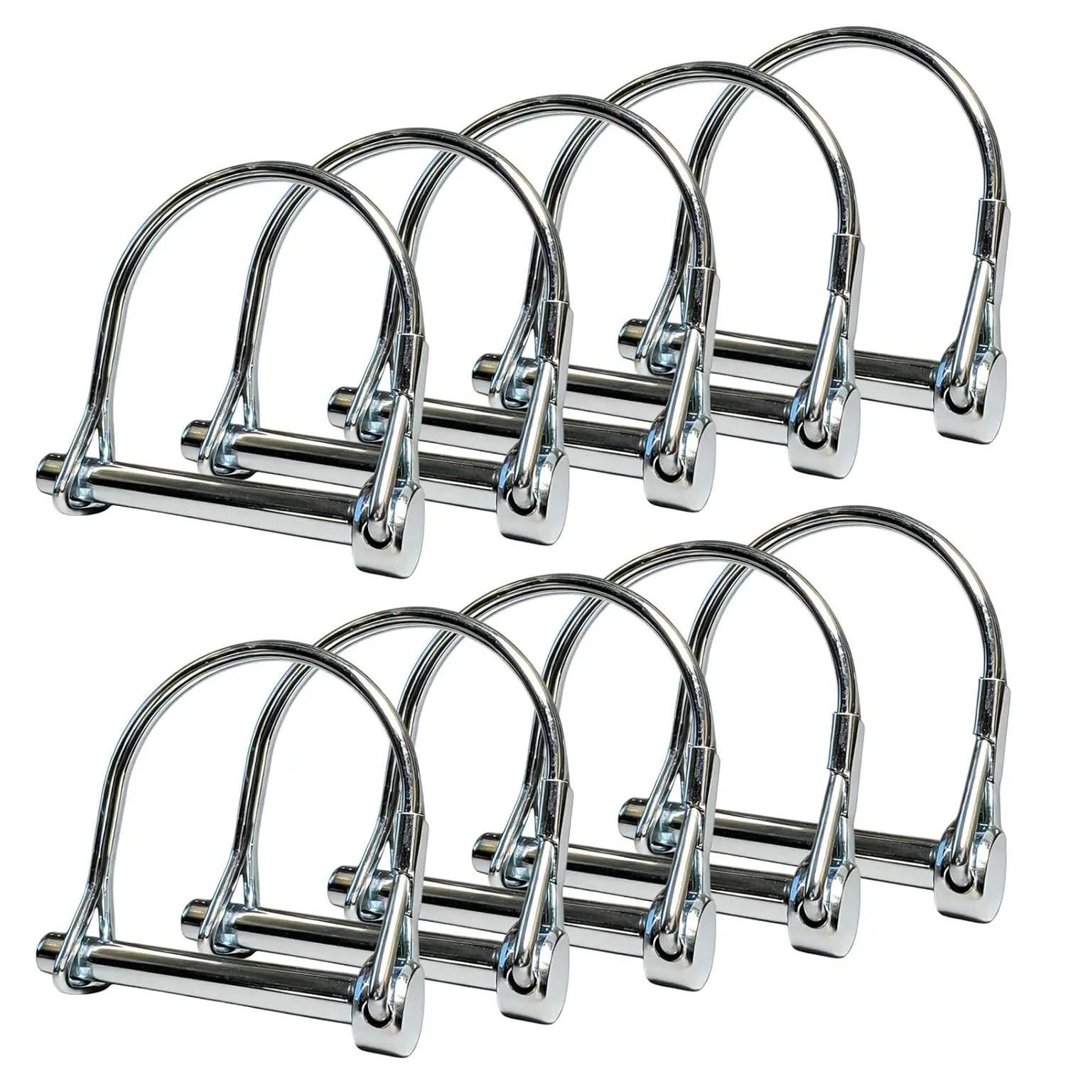 10 Pack,   Coupler Pin and Locking Pin, Hitch Pin