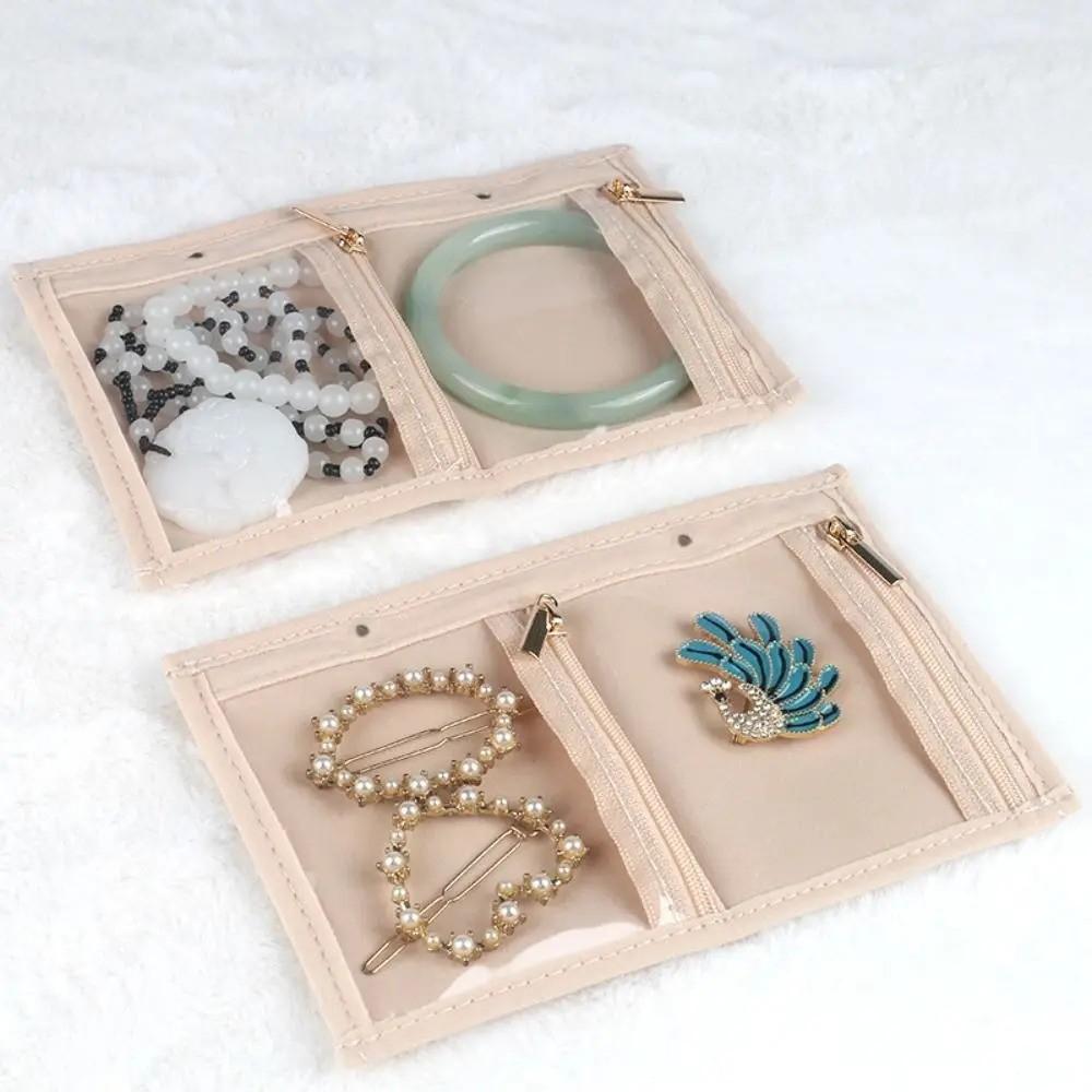 Multifunctional Jewelry Storage Bag for Girls and Women, Portable Organizer for Gems, Diamonds, Necklaces, Rings, Earrings, Bracelets