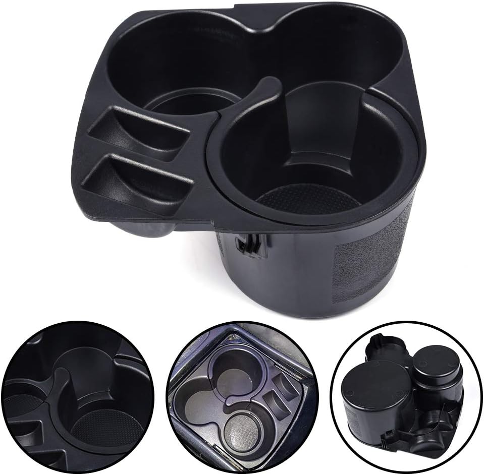 G-PLUS Fit For 2007-2012 Nissan Altima Black Center Console Cup Holder & Liner New