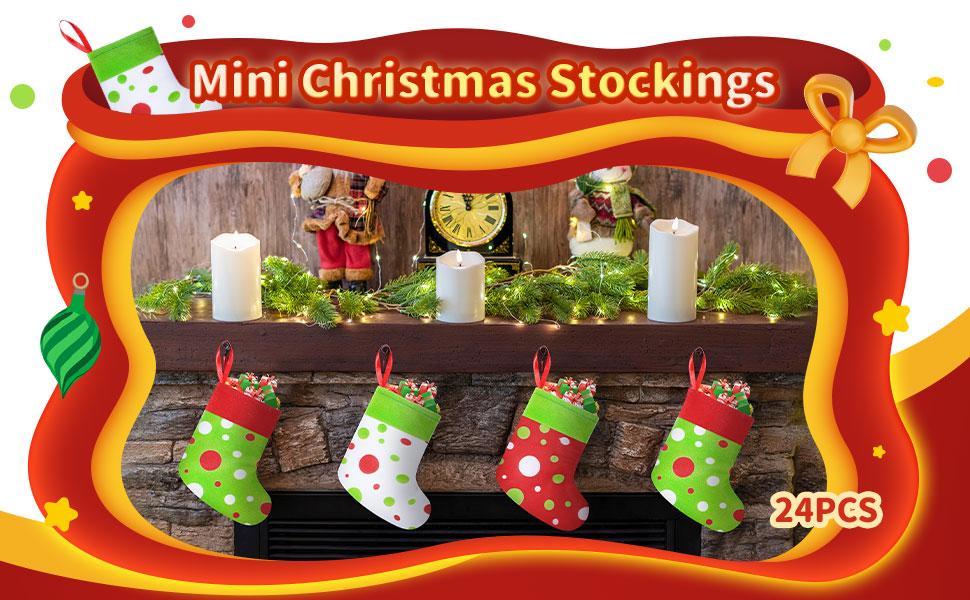 Christmas Clearance Sale Christmas Stockings 24/4 Pcs Cute Large Capacity Funny Green Furry Christmas Decor Mini Dot Xmas Stockings Candy Bag Green Christmas Monster Decoration Home Door Wall Fireplace Stocking Stuffer Burr Basket Christmas Gifts Christmas Clearance Sale Christmas Stockings 24/4 Pcs Cute Large Capacity Funny Green Furry Christmas Decor Mini Dot Xmas Stockings Candy Bag Green Christmas Monster Decoration Home Door Wall Fireplace Stocking Stuffer Burr Basket Christmas Gifts