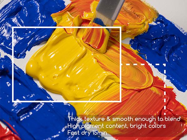 MEEDEN Acrylic Paint Set: 100ml/3.38oz x 40 Tubes - Heavy Body Acrylic Paint Set including 36 Colors & 4 x Titanium White Art Painting Art Supplies MEEDEN Acrylic Paint Set: 100ml/3.38oz x 40 Tubes - Heavy Body Acrylic Paint Set including 36 Colors & 4 x Titanium White Art Painting Art Supplies