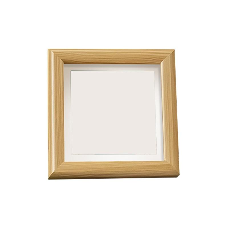 Wooden Photo Frame Stand DIY Simple Living Room Bedroom Decor Wall Hanging Picture Frame Hollow Out Art Display Piece