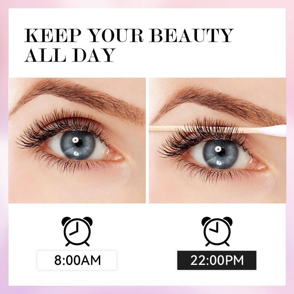 Lengthening Volumizing Mascara, Lightweight Makes Eyelashes Thicker, Enhances, Waterproof Long-Lasting, Black & Brown, Gift for Makeup Lover