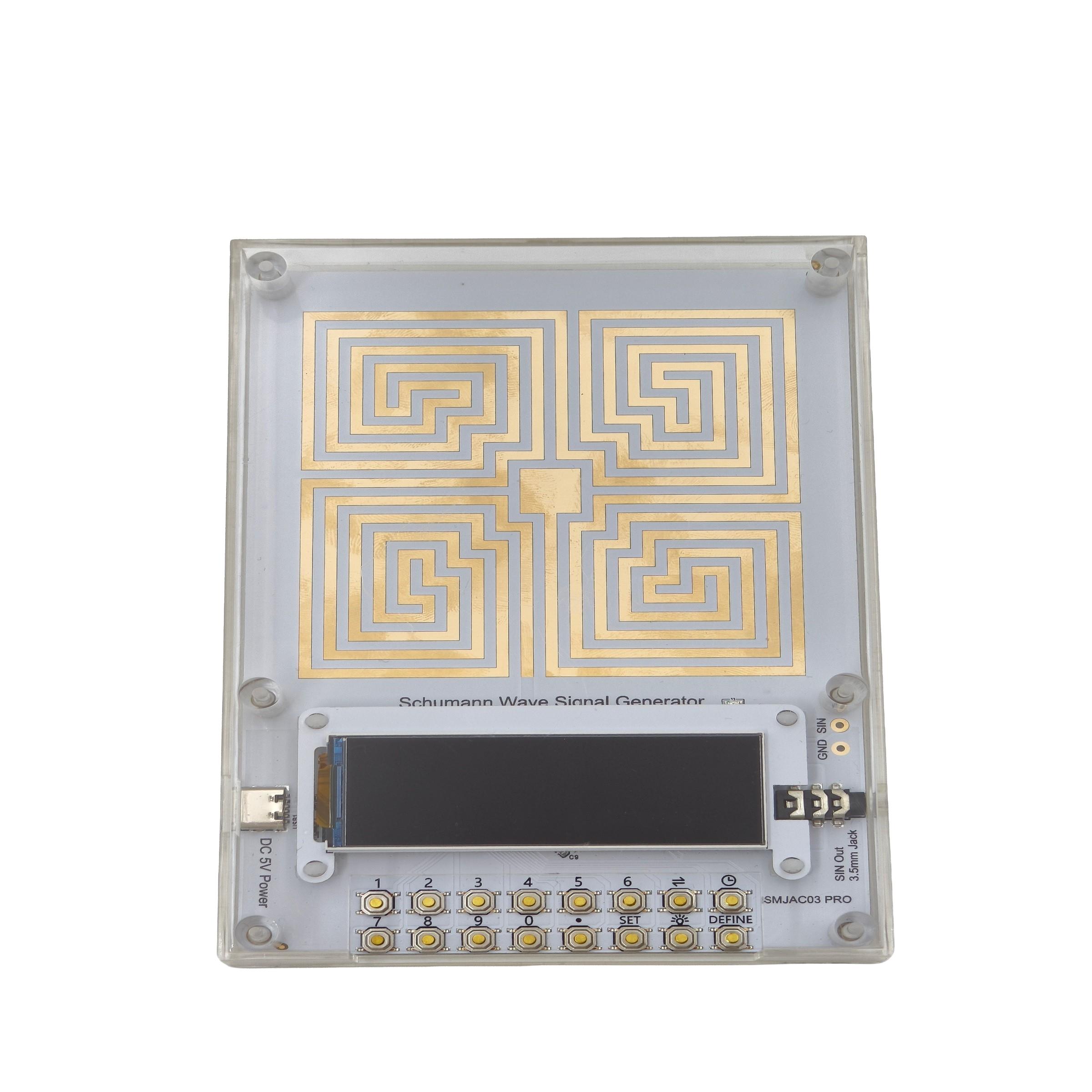 Broadband Schumann Wave Generator 0.001hz-200khz Adjustable, 7.83hz Resonance, Tft Color Screen, Sleep Aid, Office, Audio, Creative Sound Therapy Device