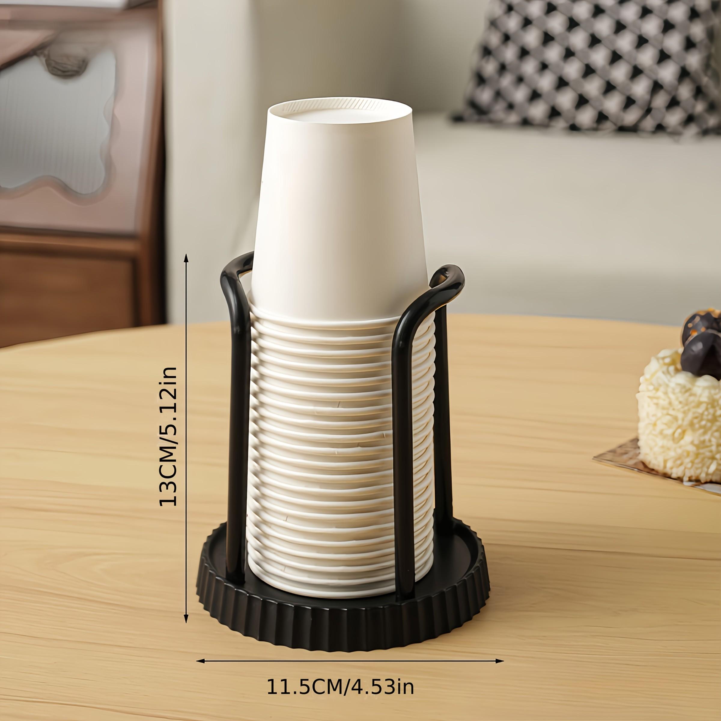 Adjustable Plastic Cup Tray, Multifunctional Coffee & Tea Cups Organizer, Disposal Paper Cup Holder, Kitchen Desktop Storage Solution