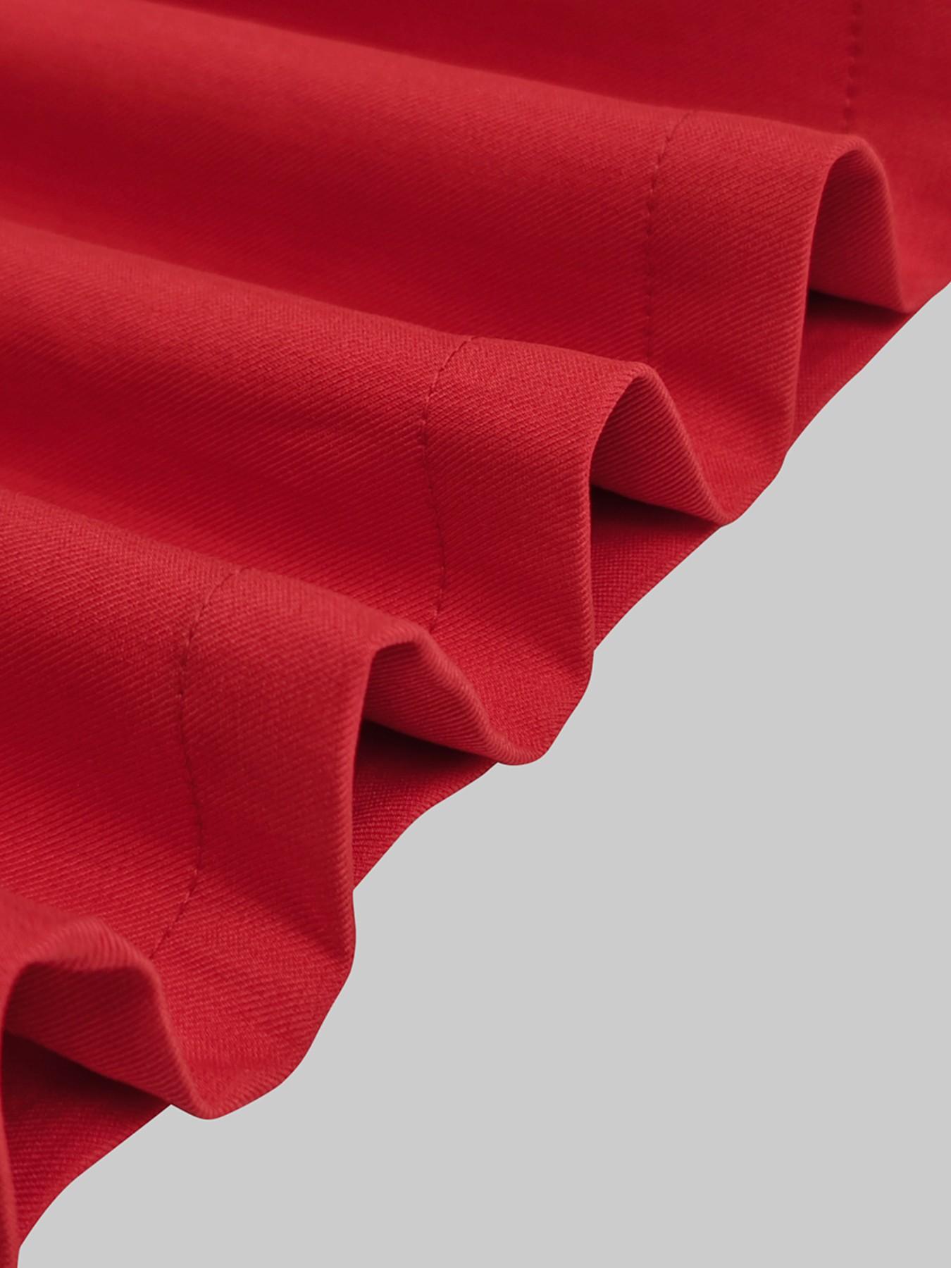 High Waist Wide Leg Pants with Elastic Waistband, Plain Color Zipper Design, Loose Fit Casual Women's Bottoms, Comfortable Daily （Only Pants）