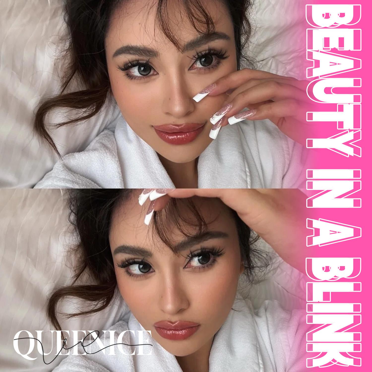 Manga double Spiked lash clusters kit Featuring Natural Eyelash Extension Manga feeling/wetlook/Spikes/Fairy shape eyelashes Perfect D Curl Are Naturally Thick Reusable false eyelashes Suitable for gifting and personal use