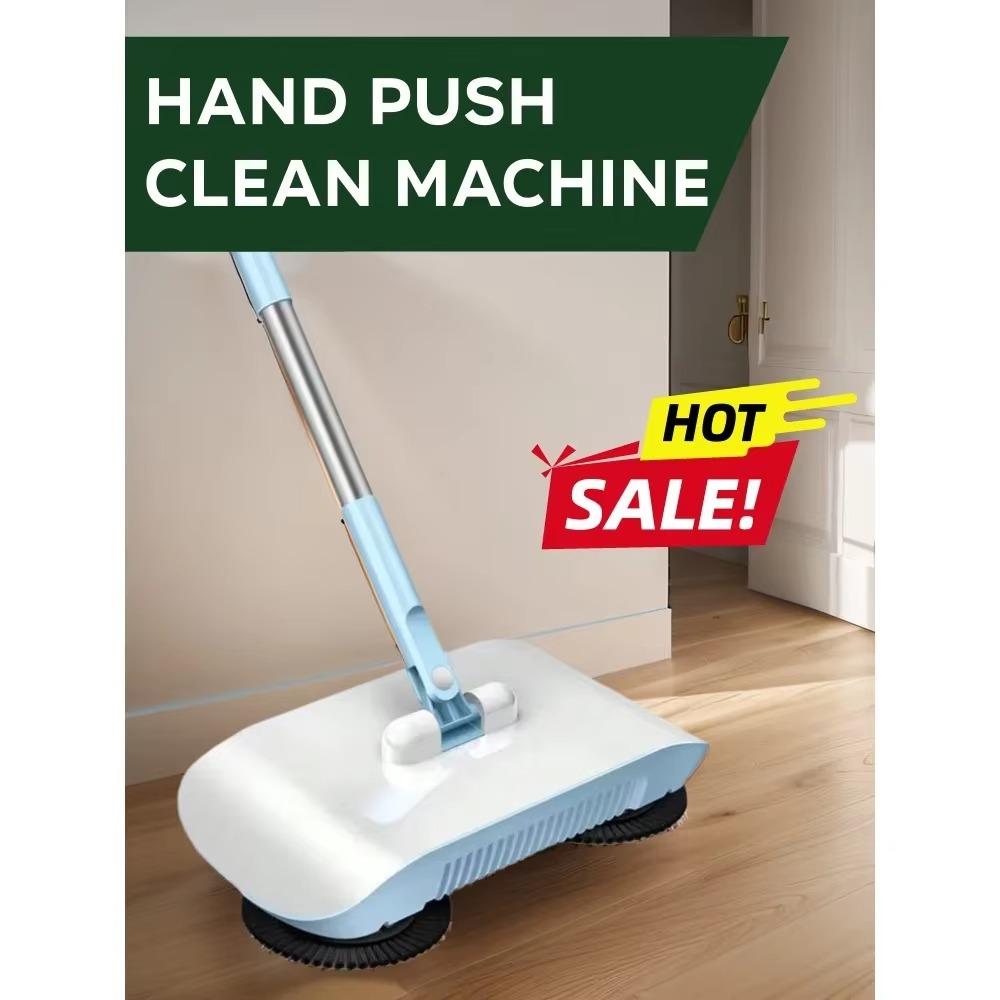 Combination of Broom and Mop Hand Push Type Scoop Household Broom and Dustpan Set Floor Magic Broom Home Cleaning Tools Sweeper Broom With Dustpan Broom Dustpan Combo