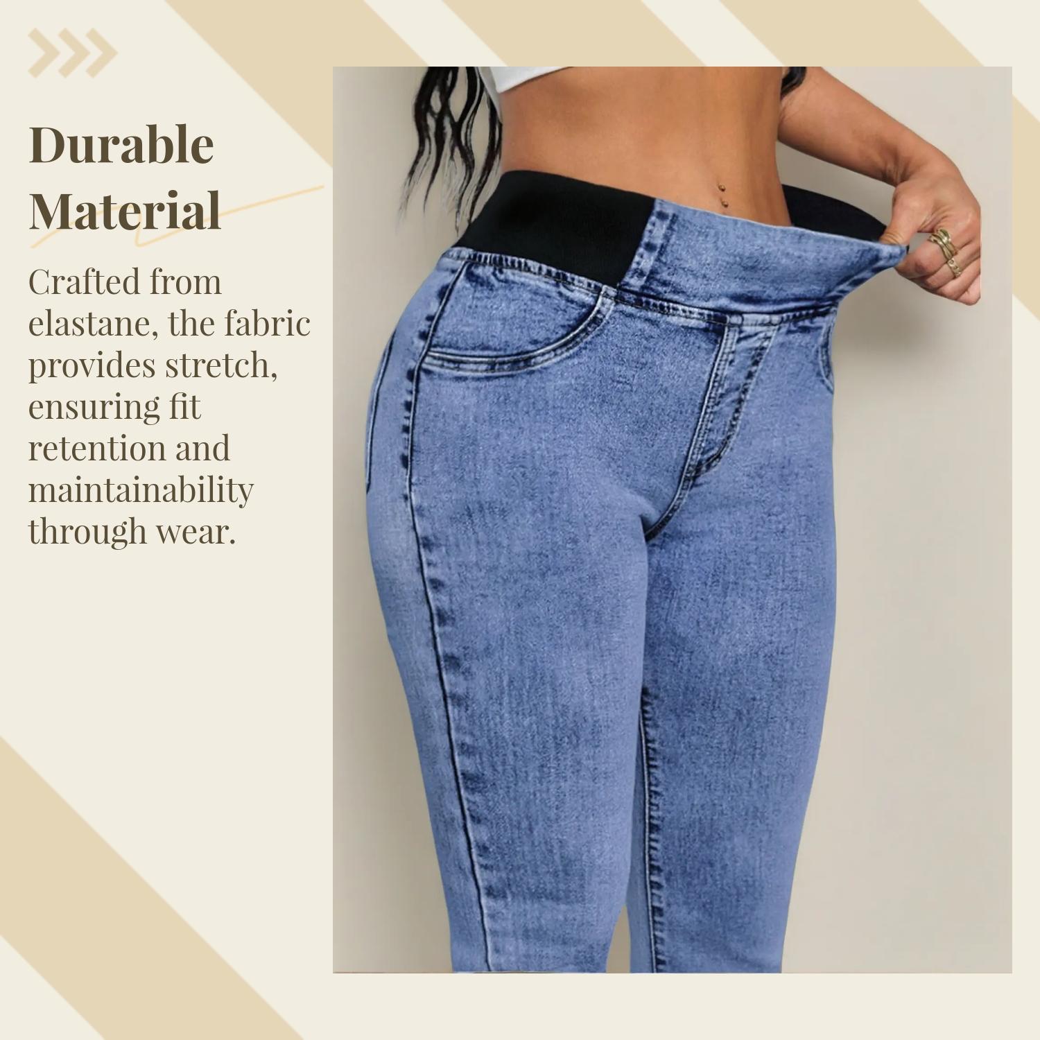 GILIPUR Y2K 2026 Women's Back Shirred Jeans, Mid - Rise Elasticity Waist Flared Jeans, With Pockets, Light Blue Washing Process, Kardashian Style, Women's Bell - Bottoms Wide - Leg Jeans, Waist - Cinching Design, Tchic Pants GILIPUR Y2K 2026 Women's Back Shirred Jeans, Mid - Rise Elasticity Waist Flared Jeans, With Pockets, Light Blue Washing Process, Kardashian Style, Women's Bell - Bottoms Wide - Leg Jeans, Waist - Cinching Design, Tchic Pants
