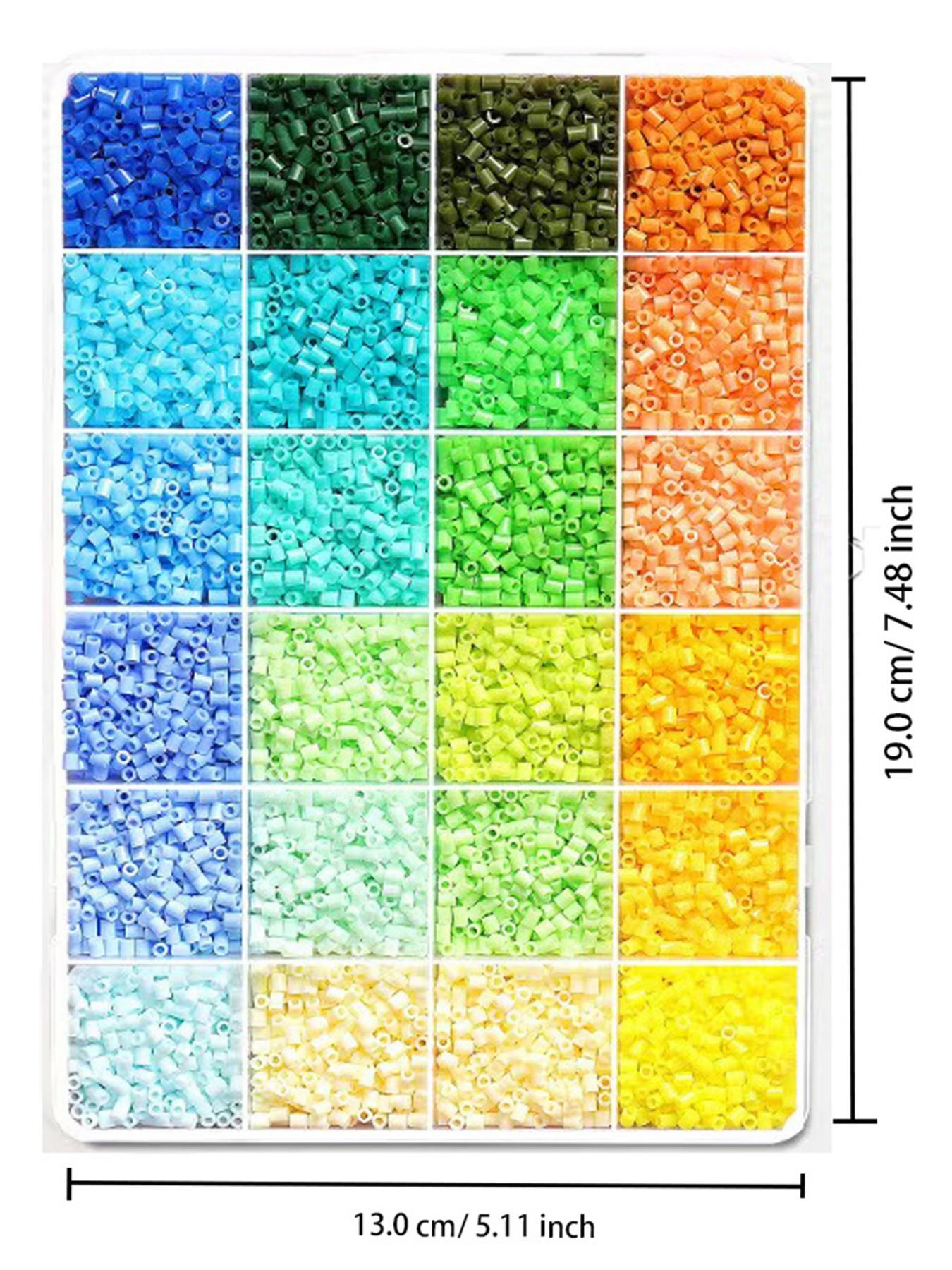 12500pcs 2.6mm DIY Bead Set for Melting Glass Making, Ideal for Bracelets, Jewelry, Keychains, Craft Accessories, Fashion Gifts