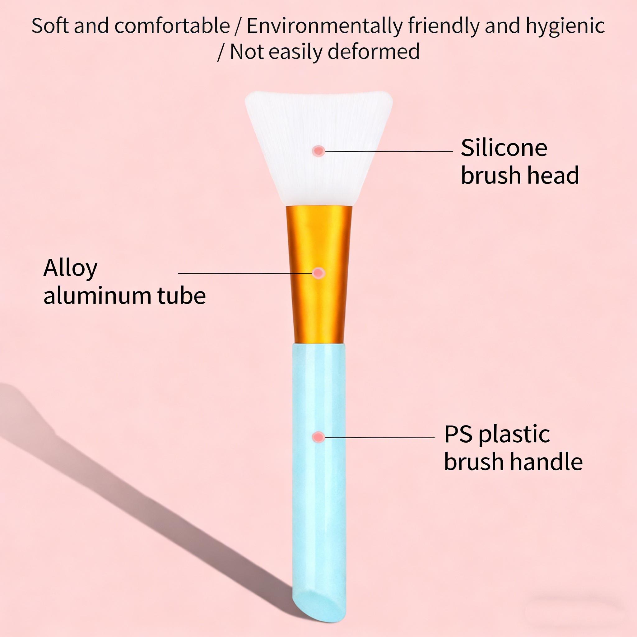 High-Quality Silicone Brush for Face Masks, Large Body Oil Brush, Soft Mask Brush, DIY Makeup Remover, Beauty Therapy Tool