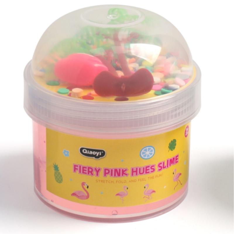 Soft Fun DIY Slime, 3 Unique Themes, Endless Play, Stress Relief, Non-Toxic, Safe, Includes Ocean, Flamingo, Dinosaur Series