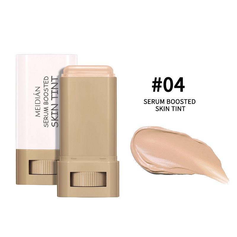 Ibcccndc 6 Color Concealer Stick with High Coverage, Smooth Texture Suitable for All Skin Tones, Effortlessly Hides Flaws & Dark Circles