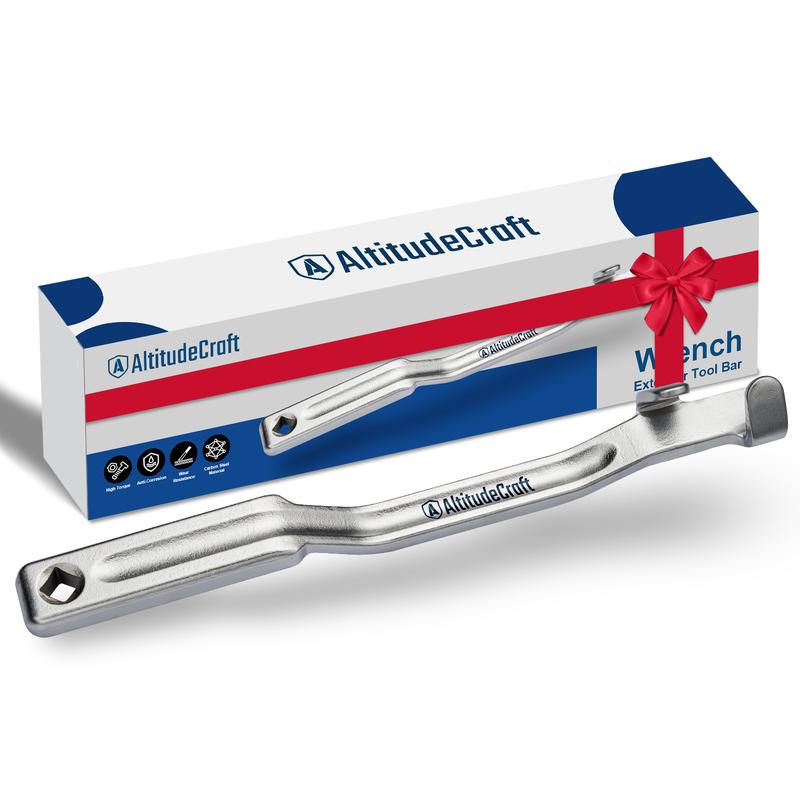 AltitudeCraft Wrench Extender Tool Bar – Durable Wrench Extension with 1/2" Square Hole for Torque Boost, Efficient Mechanics Hardware Tool for Industrial Use, Tradesmen & DIYers – Universal Design AltitudeCraft Wrench Extender Tool Bar – Durable Wrench Extension with 1/2" Square Hole for Torque Boost, Efficient Mechanics Hardware Tool for Industrial Use, Tradesmen & DIYers – Universal Design
