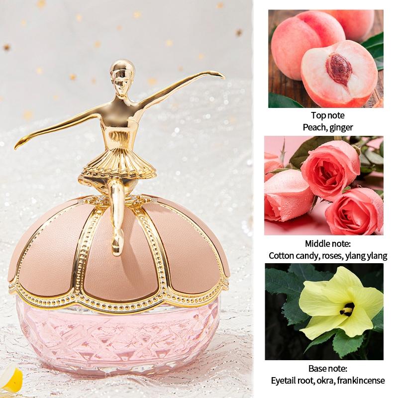 Women's Perfume 50ML, Floral Fruity Fragrance for Women & Girls, Perfect Gift for Valentine's Day, Daily Use & Special Occasions