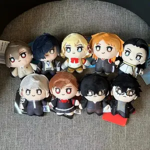 Anime Yuuki Makoto Aegis Shiomi Kotone Gorou Akechi Joker Shiomi Kotone Cosplay Anime Plushie Pendant Kids Christmas Gifts 10cm