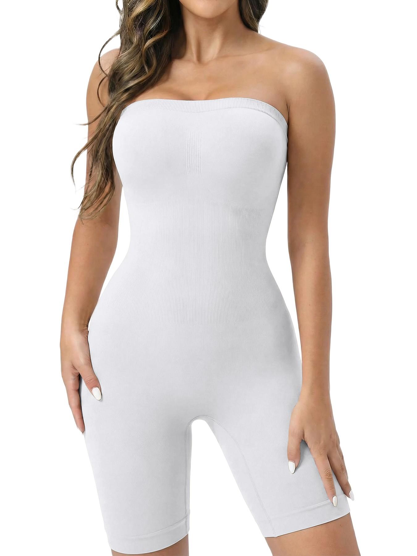 Strapless Shapewear Bodysuit Butt Lifter Body Shaper for Women Under Dress Tummy Control full Body Shapewear
