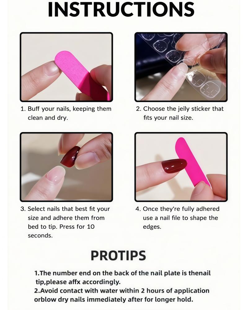 TiTinails Short Squoval Press On Nails| 100% Handmade 10pc Reusable Set| French Tip, Cat Eye, Star & Glitter Designs TiTinails Short Squoval Press On Nails| 100% Handmade 10pc Reusable Set| French Tip, Cat Eye, Star & Glitter Designs