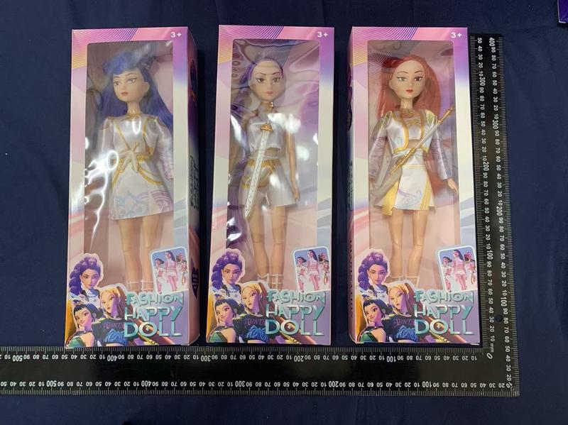 New Arrival Kpop Demon Hunter Girl Group Dolls - Mira, Rumi, Zoey with Theme Song Music Toy, Back-to-school season Birthday Gift for Girls Collectible Dolls