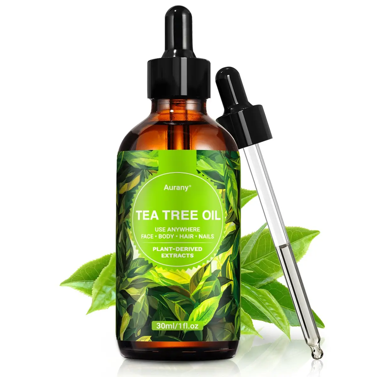 1PC-Tea Tree Oil,Tea Tree Oil Essential Oil,Treatment Oil,Tea Tree Oil For Hair,Plant-Derived, Plant Based Oils, Multi-Use For Face, Body, Hair & Nails , Clarifying Scalp Care, Refreshing & Lightweight, Promotes Healthy-Looking Hair, All Skin Types-30ml