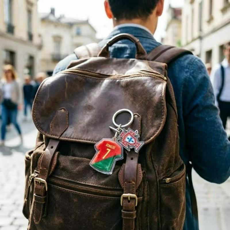 2026 World Cup Style Jersey Keychain, Messi Neymar Ronaldo Mbappe, Fashion Accessory, Sports Memorabilia, Unique Gift Idea