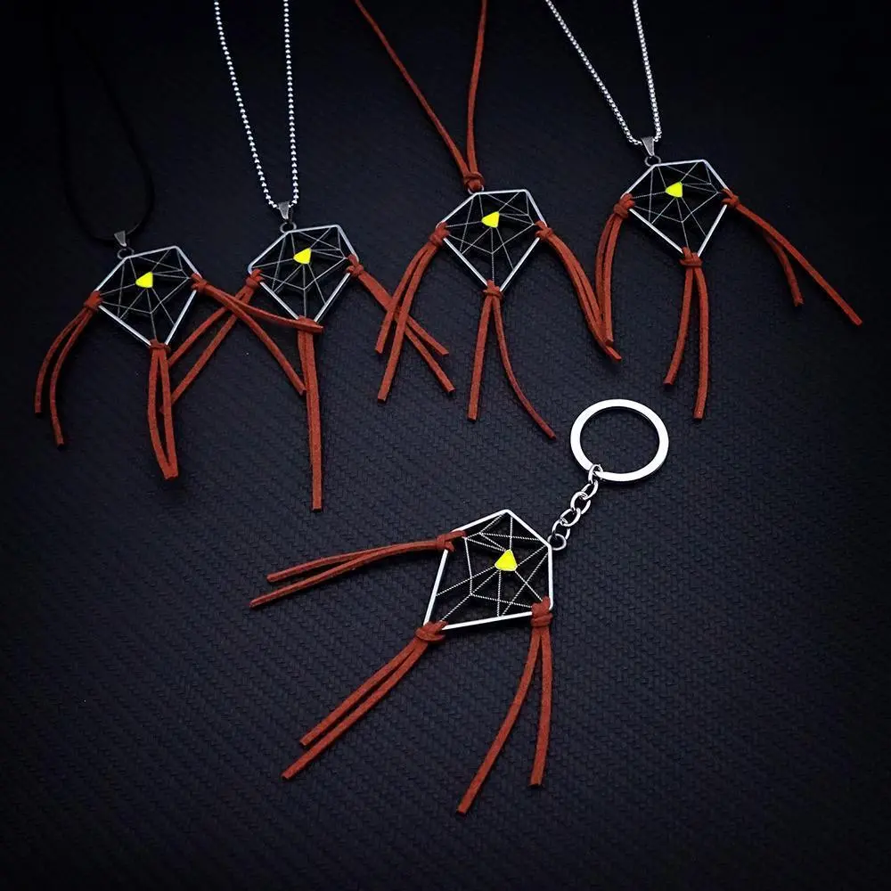 Death Stranding Dream Catcher Metal Pendant Necklace, Unisex Chain Jewelry Necklaces for Game Fans, Choker Collares Charm