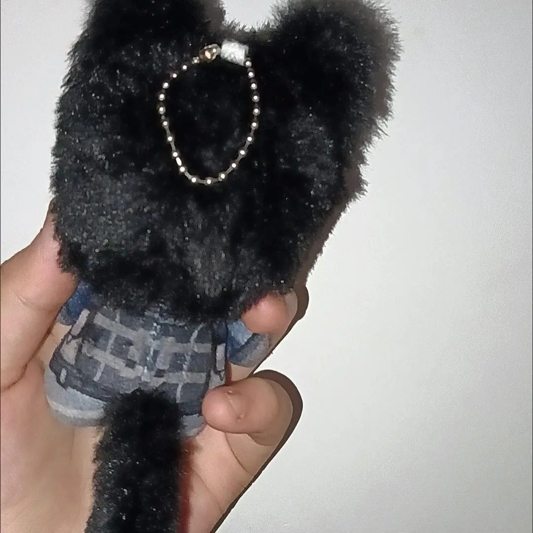 10cm Call Of Duty Keegan Pendant Plush Doll with Tail Birthday Gift Printed Stuffed Backpack Toys Keegan Fan Collect Party Gifts