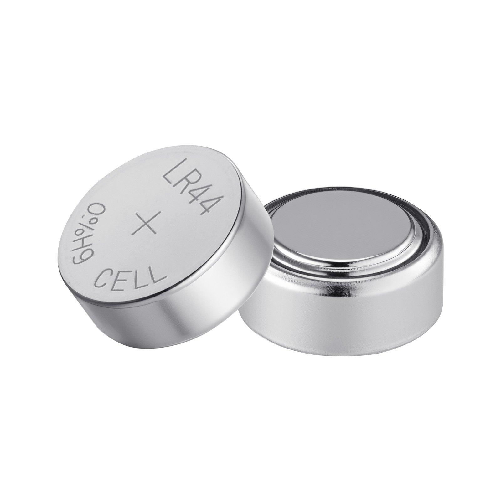 【DealsForYouDays】VEVOR Button Cell Battery, 4 Pack (40 Count) LR44 Alkaline Batteries Non-Mercury, AG13 357 303 SR44 Battery 1.5V Button Coin Cell Batteries for Remote Controls, Heart Rate Monitors, and Other Devices