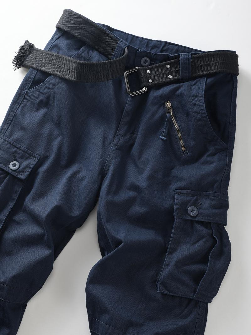 AKARMY Men's Casual Cargo Pants Military Army Camo Pants Combat Work Pants with 8 Pockets 3357-heise (No Belt) Fathersdaygift Tactical Uniform