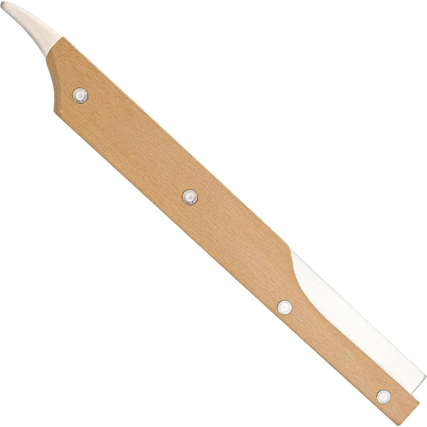 Coconut Breaker Tool Opener  Cracker with Wooden Handle, Stainless Steel Double-Ended Coconut Puncher Kitchen Gadget Tools, Practical   for Hard-Shelled Fruit